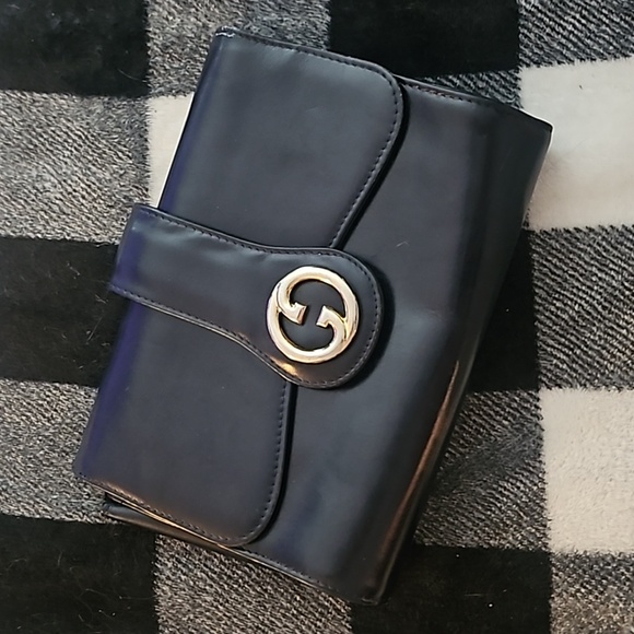 ✨️Nice Gucci Clutch Black with Light Gold GG Hardware - Picture 14 of 14